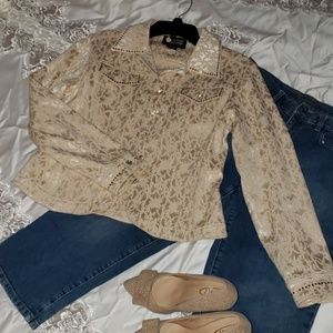 Christine Alexander cropped jacket